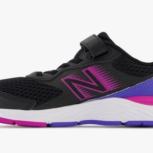 New Balance Kids' 680 V6 Hook and Loop Running Shoe